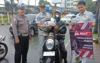 Jasa Raharja DKI Jakarta Gencarkan Kampanye Keselamatan di Titik Rawan Kecelakaan Jakarta Pusat