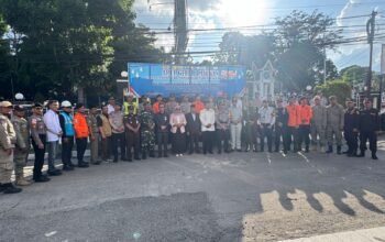 Danki Kompi 3 Batalyon D Pelopor Brimob Polda Aceh Hadiri Apel Gelar Pasukan Operasi Ketupat Seulawah 2026 di Aceh Tengah