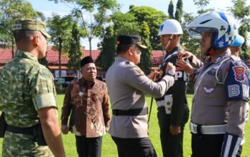 Polres Jombang Gelar Apel Operasi Ketupat Semeru 2026, Siap Amankan Arus Mudik dan Balik Lebaran