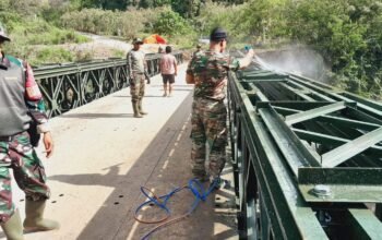 Pembangunan Jembatan Bailey Lukup Sabun Barat Capai 92 Persen, Kodim 0106/Aceh Tengah Targetkan Rampung Maret 2026
