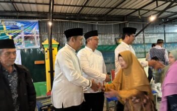 Bukber di Mesjid Syuhada Tarutung, Bupati Tapanuli Utara ajak seluruh warga jaga toleransi.
