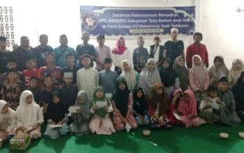Akpersi Toba Santuni Anak Yatim,Tegaskan kepedulian Sosial di Bulan Ramadan.