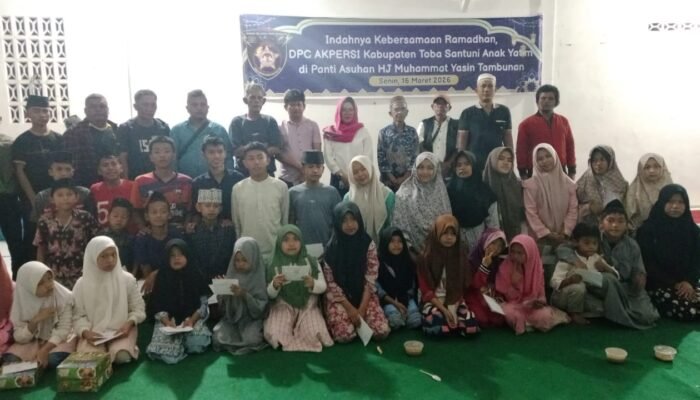 Akpersi Toba Santuni Anak Yatim,Tegaskan kepedulian Sosial di Bulan Ramadan.