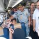 Jasa Raharja Berangkatkan Ribuan Pemudik dari Stasiun Pasar Senen dalam Program Mudik Gratis BUMN 2026