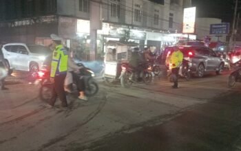 Polres Aceh Tengah Tingkatkan Pengamanan Lalu Lintas di Pusat Keramaian Jelang Lebaran
