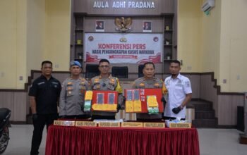 Polres Langsa Gagalkan Peredaran 2 Kilogram Sabu, Empat Tersangka Diamankan