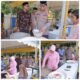 Tradisi Ramadan di Lhokseumawe, Kapolres dan Bhayangkari Bagikan 500 Porsi Bubur Kanji kepada Warga
