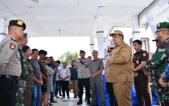 Bupati-Wabup Samosir Monitoring Pos Pengamanan Lebaran 2026, 10 Pos Disiagakan