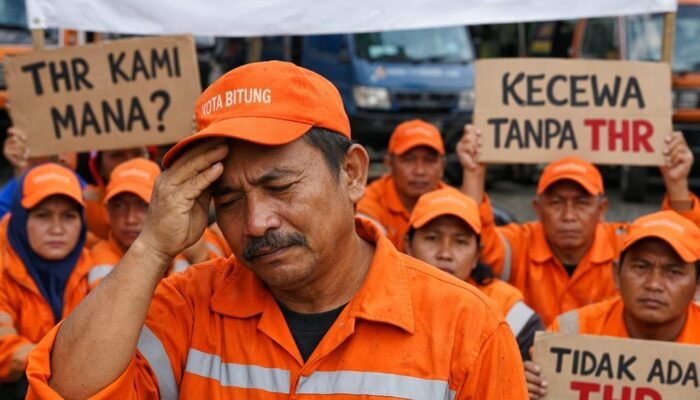 THR Tak Kunjung Cair, Petugas Kebersihan Bitung Terabaikan? Kinerja DLH Disorot