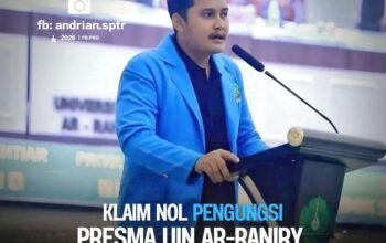 Presma UIN Ar-Raniry Bantah Klaim Nol Pengungsi, Tantang Presiden Prabowo Turun ke Aceh Tanpa Protokol