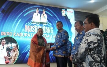 Musrenbang RKPD Kabupaten Toba Tahun 2027 Bupati Sampaikan Prioritas Pembangunan 2027