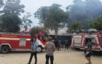 Polisi Masih Selidiki Penyebab Kebakaran di Sekolah SMPN 4 Balige