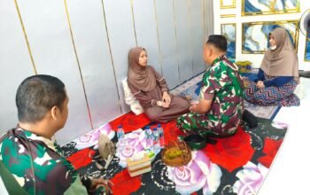 Kasdam IM Takziah ke Rumah Duka Praka Farizal Romadhon di Bireuen