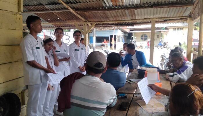 Mahasiswa Akper HKBP Balige Gelar PBL dan Penyuluhan Kesehatan di Tambunan Lumban Pea