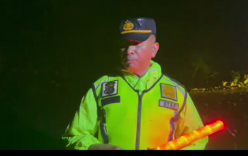 Kapolsek Pintu Rime Gayo AKP Suci, SH Pastikan Langsung Jalur Wih Porak Aman Dilalui