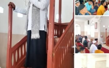 Sholat Idul Fitri di Masjid Almunawar Tambunan Berlangsung Khidmat