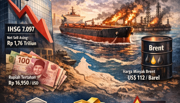 IHSG Pasca-Lebaran 2026 Bergejolak, Krisis Selat Hormuz Picu Tekanan dan Ancaman Stagflasi