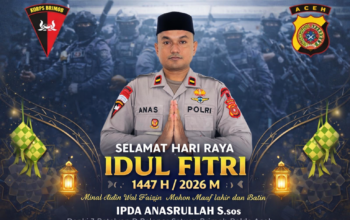 IPDA Anasrullah Tegaskan Momentum Idul Fitri sebagai Penguat Pengabdian dan Persatuan