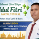 Wahyuddin Sampaikan Ucapan Idul Fitri 1447 H/2026 M