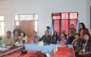 Bupati Taput Melakukan Audensi dan Evaluasi Jaringan internet.