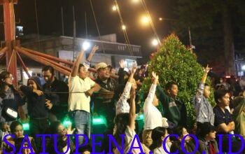 Wakil Bupati Tapanuli Utara, Dr. Deni P. Lumbantoruan, M.Eng, didampingi oleh Sekretaris Daerah Kabupaten