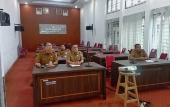 Pemkab Humbang Hasundutan Ikuti Rapat Konsolidasi Dan Validasi Data Penanganan Pengungsi Yang Dilaksanakan Kemendagri