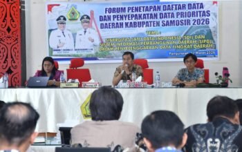 Diskominfo Gelar Forum Penetapan Data Prioritas Daerah Kabupaten Samosir Tahun 2026