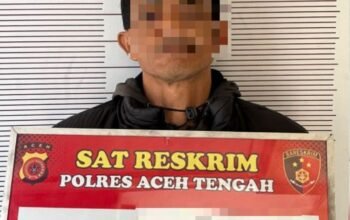 Tak Butuh Waktu Lama, Polres Aceh Tengah Ungkap Pencurian Rumah Kosong di Mongal