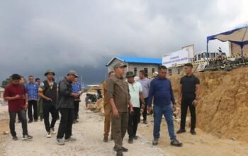 Bupati Tapanuli Utara, Dr. Jonius Taripar Parsaoran Hutabarat, S.Si., M.Si,Sinergi inpfrastruktur