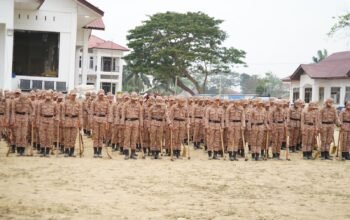 Wabup Ismail Terima Satgas IPDN Gelombang III, Perkuat Pemulihan Pascabanjir Aceh Tamiang