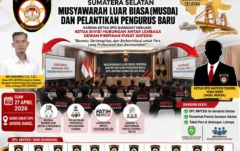AKPERSI Lakukan Penyegaran Kepengurusan DPD Sumatera Selatan, Siap Gelar Musyawarah Luar Biasa dan Pelantikan