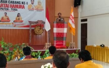 Kapolres Toba Diwakili Kapolsek Hadiri Muscab, Tekankan Sinergi dan Kondusivitas