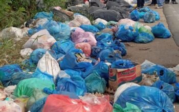 Diduga Sampah MBG Berserakan di Jalan Lintas Banda Aceh–Medan, Ganggu Pengguna Jalan