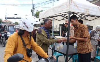 Satintelkam Polres Aceh Tengah Bersama OKP dan Mahasiswa Gelar Aksi Berbagi untuk Masyarakat