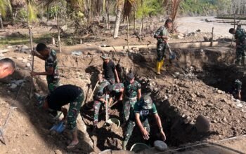 Progres Pembangunan Jembatan Gantung di Linge Capai 5,07 Persen, TNI Kebut Pekerjaan di Tengah Kendala Akses