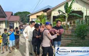 Mayat Lansia Ditemukan Mengapung di Sungai Gampong Jawa, Polisi Lakukan Evakuasi