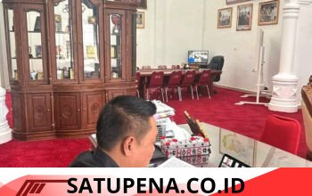 Bupati Humbang Hasundutan Ikuti Vidcon Bersama Ketua DEN, Bahas Kunker dan Penguatan Pertanian Modern