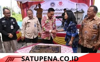 Bupati tegaskan Pelayanan dengan Kualitas Terbaik saat hadiri Launching SPPG Holong Ondolan Indonesia Emas di Kecamatan Onan Ganjang.