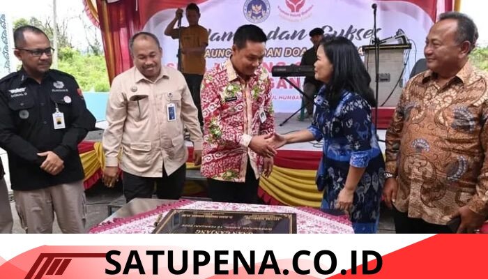 Bupati tegaskan Pelayanan dengan Kualitas Terbaik saat hadiri Launching SPPG Holong Ondolan Indonesia Emas di Kecamatan Onan Ganjang.