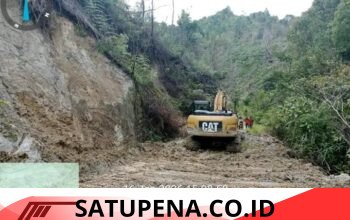 BPBD Humbang Hasundutan Tuntaskan Penanganan Bencana di Dusun II Desa Janji Hutanapa.