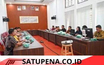 Bupati Humbang Hasundutan Ikuti Rakor Pengecekan Indikator Pemulihan Pasca Bencana.