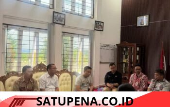 Bupati Humbang Hasundutan Menerima Audiensi Tim R3P BNPB