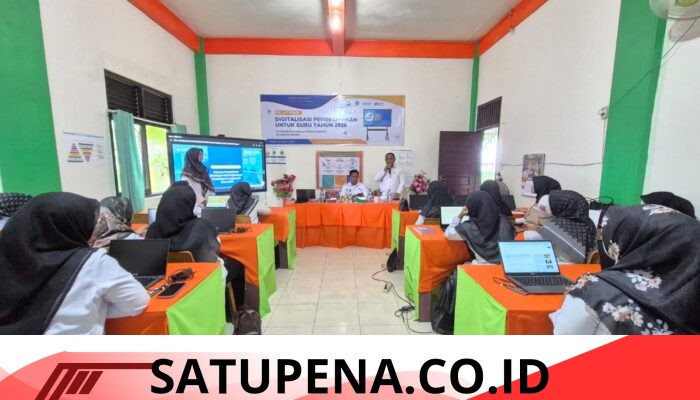 21 Guru SD se-Kecamatan Meukek Ikuti Pelatihan Digitalisasi Pembelajaran 2026