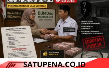 Kades Kedawong Diduga Gunakan Dana Pinjaman BUMDes, Perjanjian Resmi Jadi Sorotan