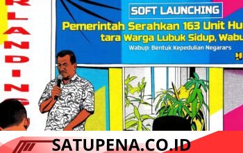163 Unit Huntara untuk Warga Lubuk Sidup Diserahkan, Bukti Nyata Kehadiran Negara Pascabencana