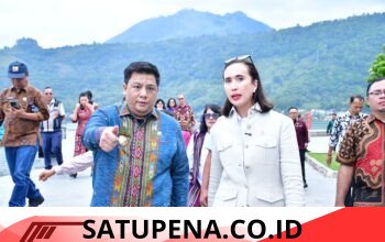 Menteri Pariwisata RI Kunjungi Samosir, Vandiko Serahkan Proposal, Minta Dukungan Pusat.