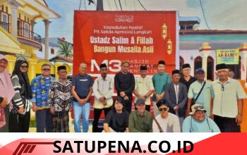 Plt. Sekda Apresiasi Ustadz Salim A Fillah, Revitalisasi Musalla Ar-Rahim Wujud Nyata Kepedulian Pascabencana