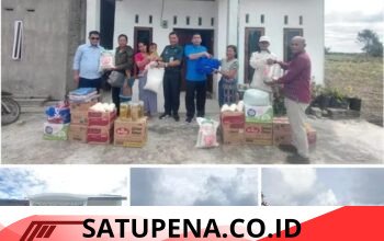 Pemkab Humbahas Salurkan Bantuan Permakanan kepada Korban Puting Beliung di Desa Nagasaribu II.