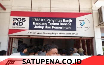 1.755 KK Penyintas Banjir di Aceh Tamiang Terima Bansos Jadup