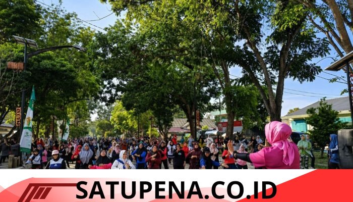 Ribuan Warga Padati CFD Langsa, Lapangan Merdeka Berubah Jadi Pusat Kebersamaan dan Gaya Hidup Sehat